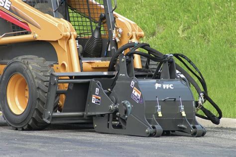 skid steer concrete planer|planer attachment for skid steer.